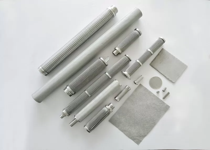 Sinter metal fiber felt filter